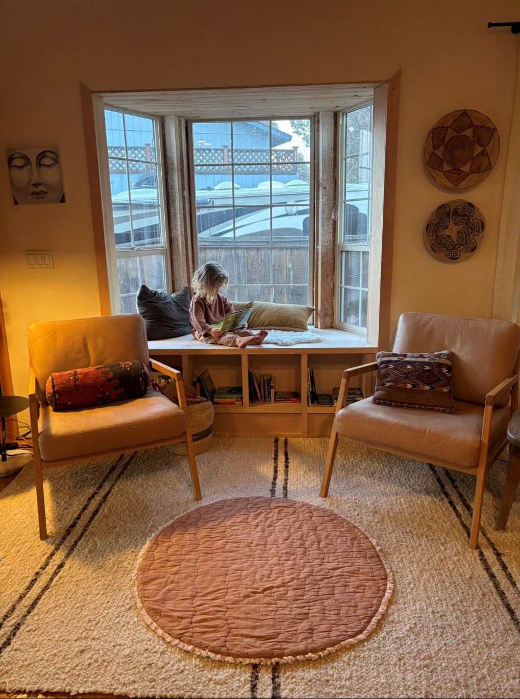 Book nook after build
